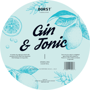 Gin Tonic Cocktail KeyKeg 20L