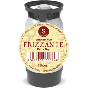 Bianco Frizzante Extra Dry PolyKeg Pro without Bag S-Valve 20L