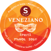 Aperitivo Spritz Veneciano Bitter PolyKeg Pro sin bolsa interior con válvula Sankey tipo S de 20 L